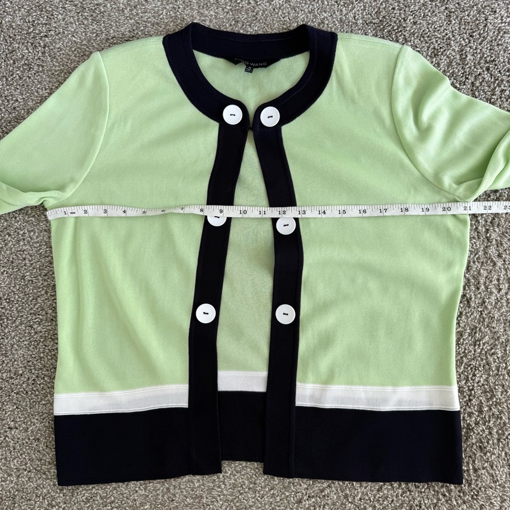MING WANG | designer knit cardigan - Picture 9 of 11
